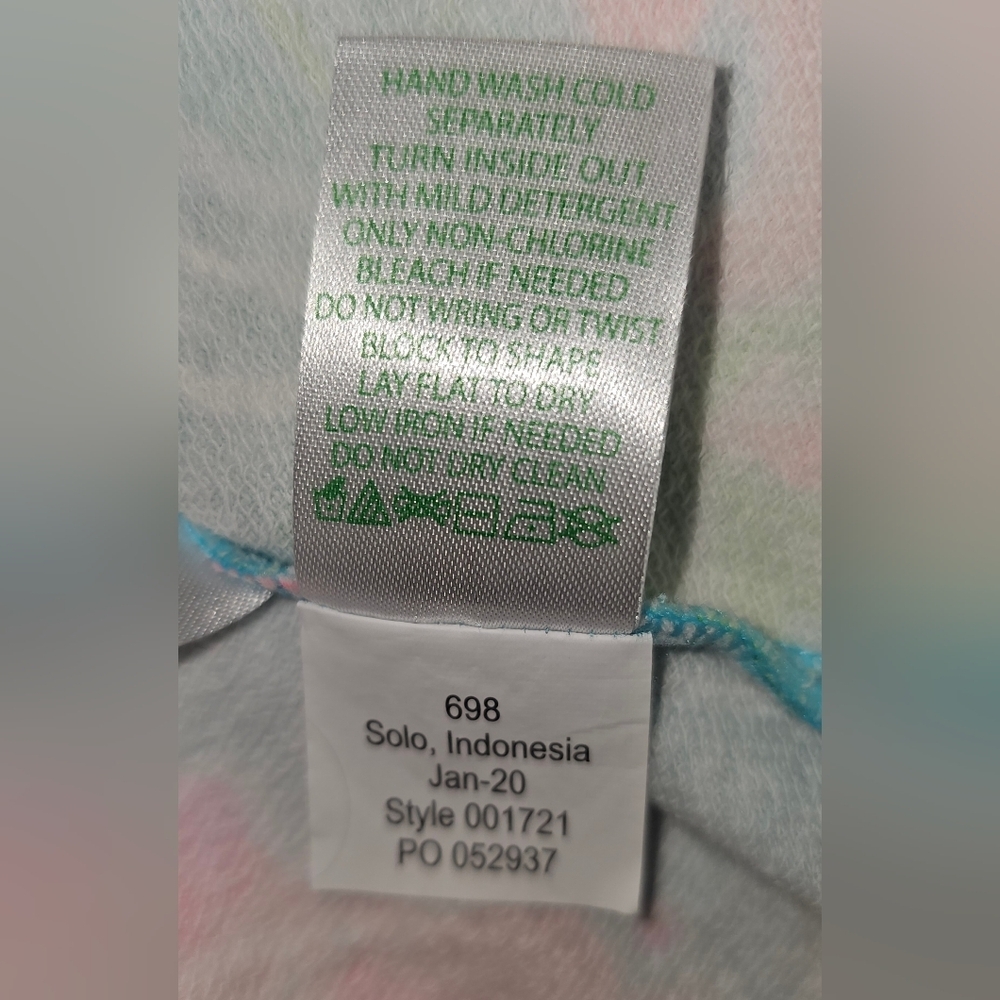 Lilly Pulitzer Girls Mini Harper Dress Blue Ibiza Pineapple Print Sz L 8-10 - Picture 11 of 13